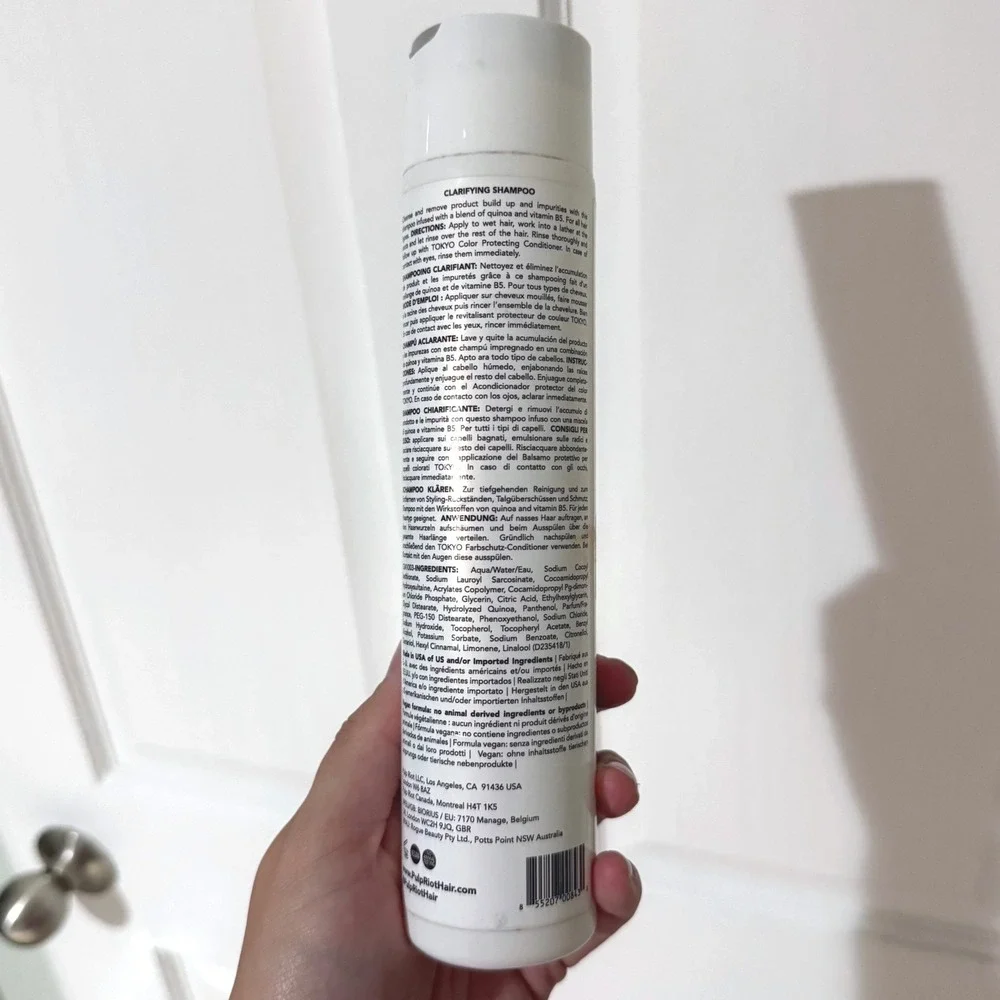 Pulp Riot Budapest Clarifying Shampoo 10 fl oz 295 ml Vegan Quinoa Vitamin B5